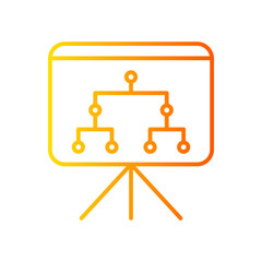 presentation gradient icon