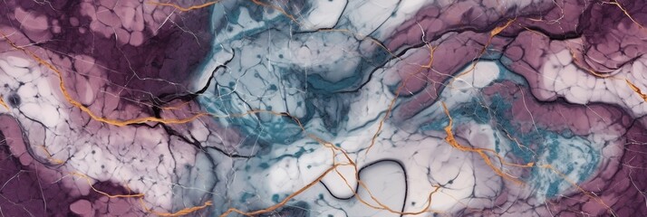 Naklejka premium Abstract watercolor background with colorful marble texture.