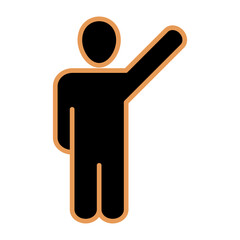 Raise Hand Icon