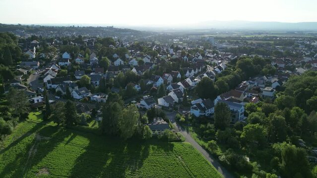 Luftaufnahme Drohne Bad Vilbel Wetterau