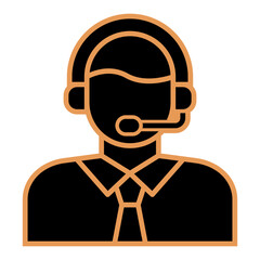 Customer Service Agent Icon