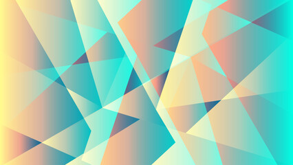 Abstract Colorful Geometry Background