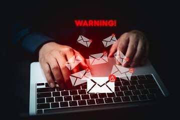 Protect your internet network cyber security. Watch out for alert emails containing spam, viruses,...