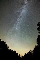 Milkyway Panorama with Andromeda