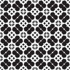 Fototapeta premium Abstract geometric pattern. A seamless background, vintage texture.