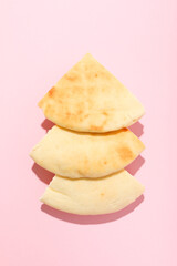 Tasty bakery food concept - delicious Pita, food for making in home