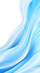 abstract blue background with smooth lines in it. Vector illustration.  