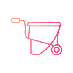 heavy machinery gradient icon