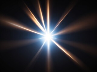 Red And White colorful glowing light pattern in background AI Generated