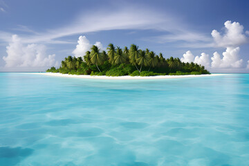Tropical island
