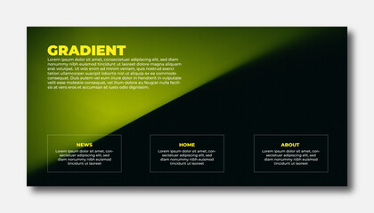 Modern Background Design with Gradient and Grain Texture. Minimalist Gradient Background with geometric shapes for Website design, landing page, wallpaper, banner, poster, flyer, and presentation