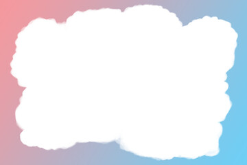 abstract watercolor frame color full background