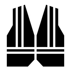 safety vest glyph 