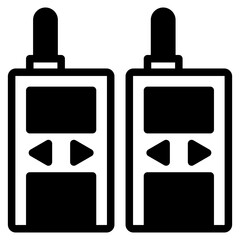 Obraz premium walkie talkie dualtone 