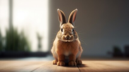 rabbit on the beach