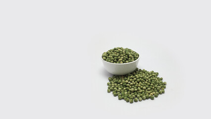  Close up of Dried green peas or field peas