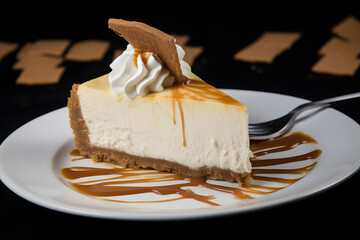 Biscoff Cheesecake, creamy delight with cookie crust