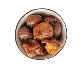 Dry Fig, Dried Ficus Carica Fruit, Sweet Healthy Diet, Tropical Dessert, Wrinkled Dehydrated Snack