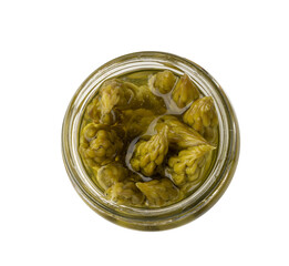 Pickled Asparagus, Bunch of Raw Marinated Garden, Green Spring Salted Vegetables