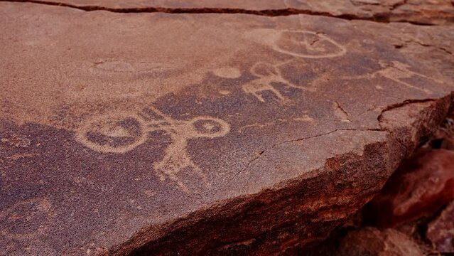 Twyfelfontein Cave rock art engravings