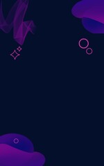 Pink neon gradient modern background  - 18