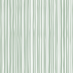 Irregular geometric seamless pattern. Green stripes on a white background. Repeatable Design. Abstract Doodle Print.
