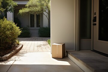 Delivery of packages to the home address
