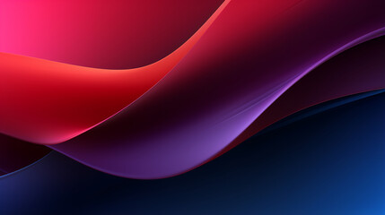 Red and blue abstract wave background