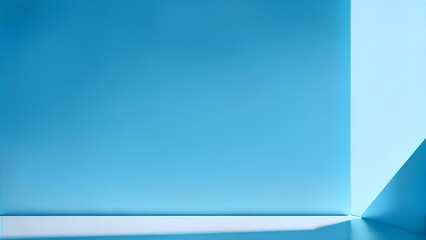 Minimal abstract light blue background for product presentation.