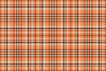 Fabric seamless vector of pattern texture tartan with a plaid background check textile.