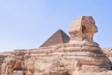 Egypt Summer Travel Egyptian Marvel: Sphinx Sculpture in Giza