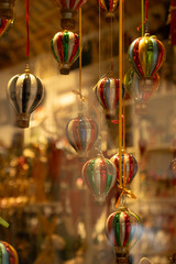 colorful christmas shopwindow