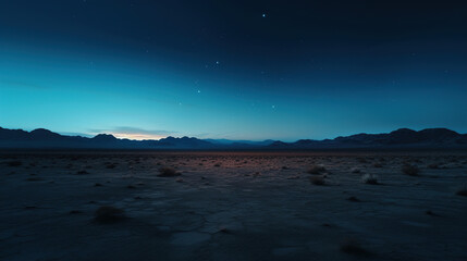 Obraz premium sunset in the desert.Generative Ai