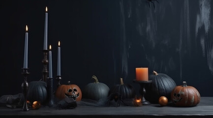Halloween concept, created with Generative AI technology.