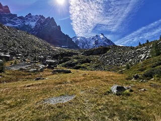 landscape in the mountains