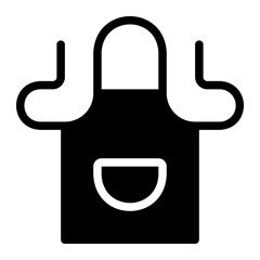 apron glyph icon