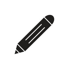 pen vector line icon template