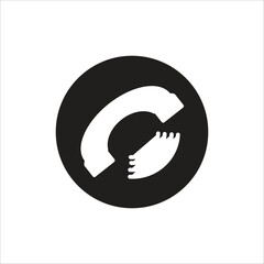 phone vector icon line template
