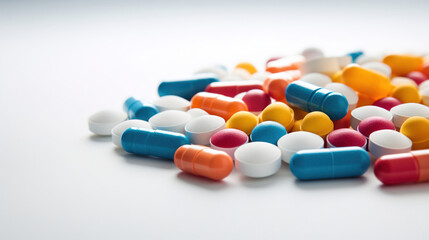 pills and capsules.Generative Ai