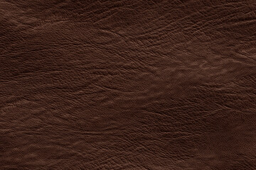 Brown leather texture background with seamless pattern.