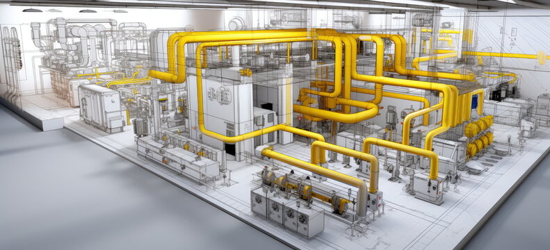 building piping systems. Generative AI.