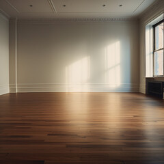 Fototapeta na wymiar empty room with floor