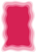 pink background with frame for text