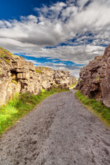 Thingvellir National Park - famous area in Iceland
