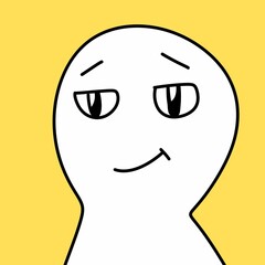 illustration of cute cartoon character