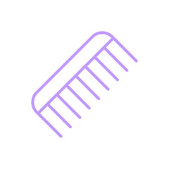 Hair comb icon