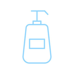 Illustration of pump bottle