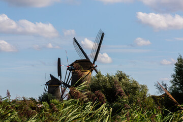 Les moulins à vent de Kinderdijk, Pays-Bas, Classés au patrimoine mondial de l'UNESCO © David LEVEQUE