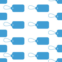 Digital png illustration of blue tags on transparent background