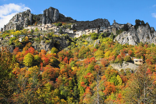 Roubion, Nice, Maritime Alps, Provence-Alpes-Cote d'Azur, France